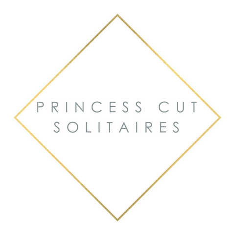 Princess Cut Solitaire Rings